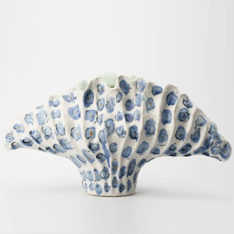 Ceramic Flower Vase Pottery Decorative Vases Modern Vase Plants and Decoration Ornaments Aesthetic Living Room Decor Accessories