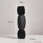 Modern minimalist vase decoration home Flower Arrangement Living Room Flowerpot Nordic minimalist decor black vase Art Ornaments