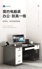 Modern Wood Office Desks Simplicity Study Cmputer Table Gaming Desk Bedroom Home Office Desks Table Computer Work Furniture