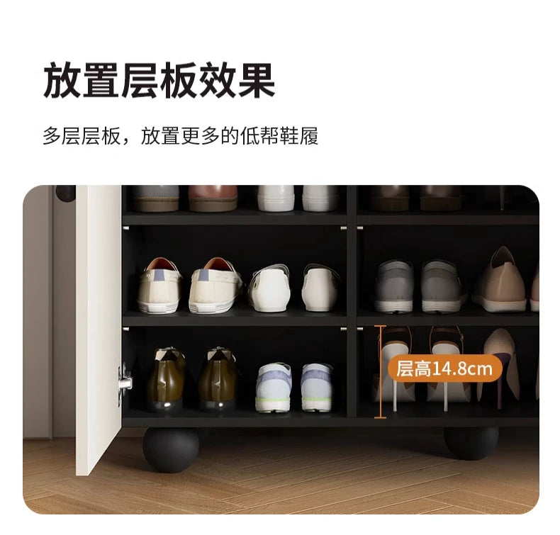 Keys Display Cabinet Cream Standing Office Buffet Cabinets Luxury Organization Mueble Recibidor De Entrada Home Furniture