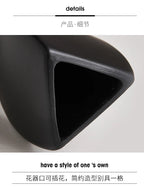 Modern minimalist vase decoration home Flower Arrangement Living Room Flowerpot Nordic minimalist decor black vase Art Ornaments