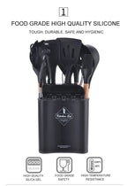 Kitchen Utensil Set Silicone BPA Free Kitchen Cooking Baking Tools Set Kitchen Accessories Gadgets Kitchenware With Container N.