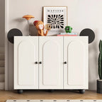 Keys Display Cabinet Cream Standing Office Buffet Cabinets Luxury Organization Mueble Recibidor De Entrada Home Furniture