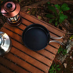 Camping Cookware Stainless Steel Set Outdoor Hiking Portable Picnic Tableware Kit Pot Frying Pan Kettle Set For Outdoor Cooking