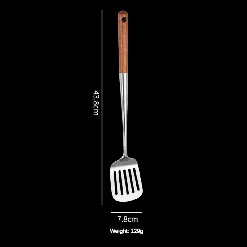 Kitchen Utensils Wok Spatula Iron and Ladle Tool Set Spatula for Stainless Steel Cooking Equpment Kitchen Accessories Essentials