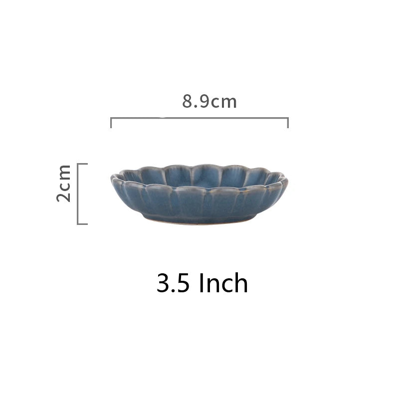 Ceramic Dinner Plate Tableware Coffee Mug Cup Steak Plate Salad Soup Noodles Bowl Chrysanthemum Dinnerware