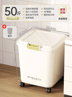 Food ade Sed Rice Storage Box Moisture Proof Bug Resistant Plastic Kitchen Storage Container for Home Use 5L And above C...