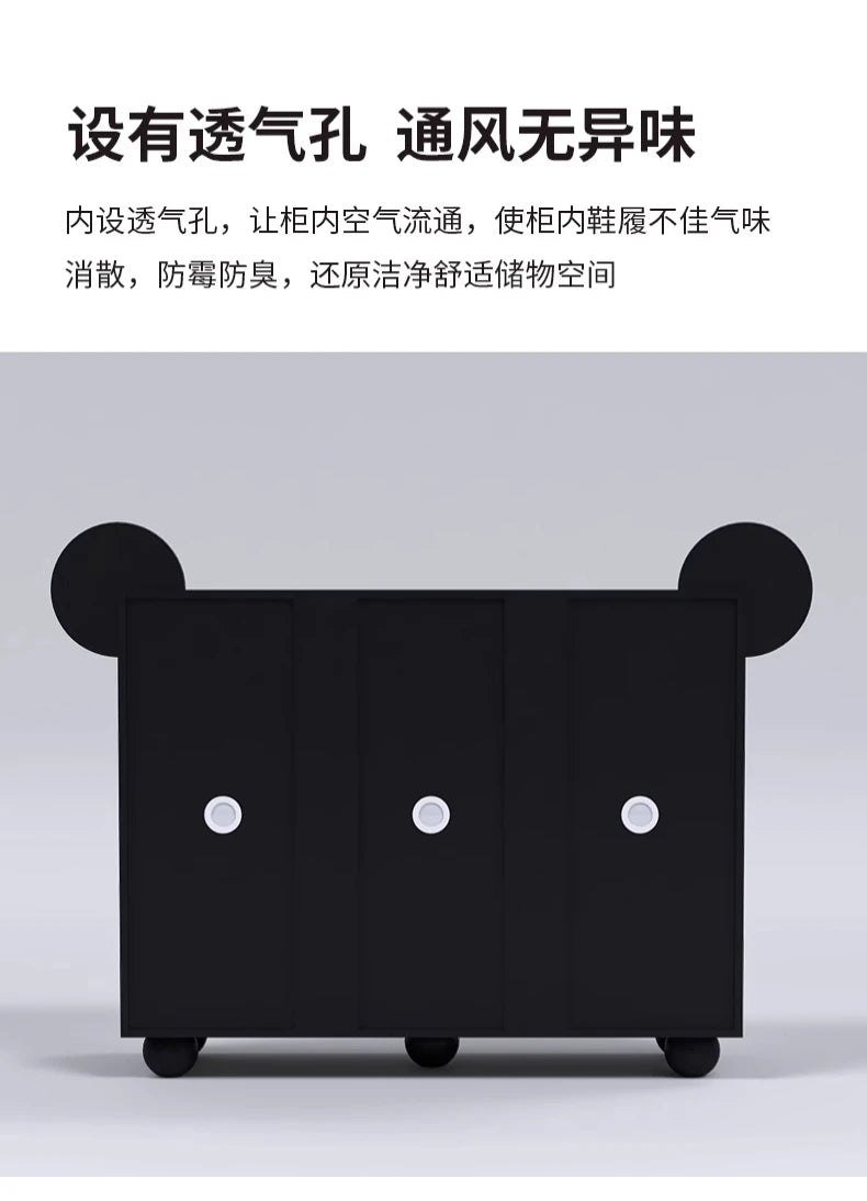 Keys Display Cabinet Cream Standing Office Buffet Cabinets Luxury Organization Mueble Recibidor De Entrada Home Furniture