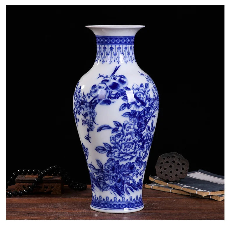 Ceramic vase modern imitation ancient Chinese living room decoration vase decoration handicraft
