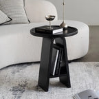 Nordic Modern Simple Living Room Coffee Table Creative Luxury Rounded Small End Tables Arc-shaped Corners Sofa Beside Home Decor