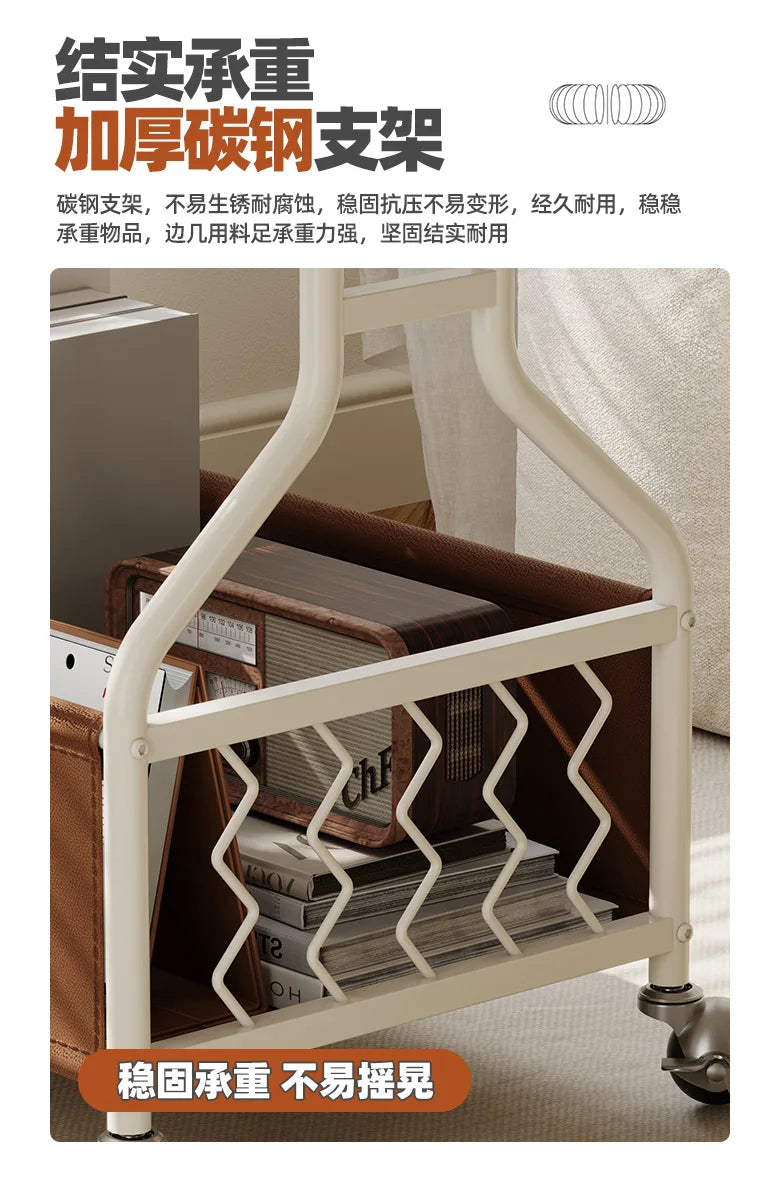 Modern Mobile Side Table Beauty Trendy Exquisite Glamour Coffee Table Luxury Elegant Mesa De Centro Sala Living Room Furniture