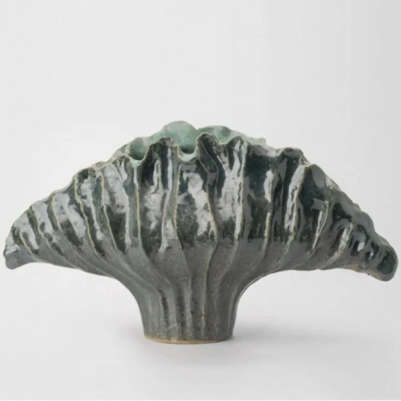 Ceramic Flower Vase Pottery Decorative Vases Modern Vase Plants and Decoration Ornaments Aesthetic Living Room Decor Accessories