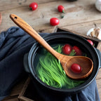 5/9Pcs/set Wooden Kitchen Utensils Set, Wooden Spoons for Cooking, Utensils,Natural Teak Wooden Spoons For Non-stick Pan Gift