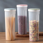 Food Storage Box Airtight Sealed Containers Grain Pasta Storage Box For Cereal Spaghetti Noodle Wheat Pasta Kitchen Organizer