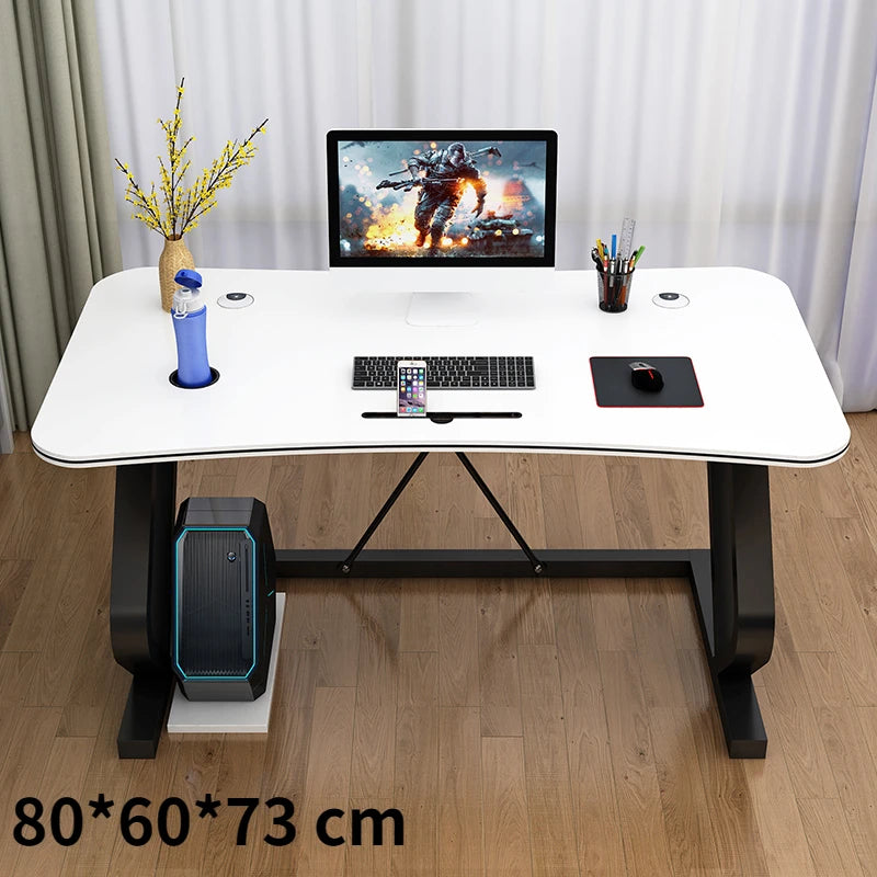 Office Work Desk desktop Computer Gamer Desk Bedroom Room Desks Simple Modern Bedroom Students Learn to Write and Store Desk