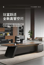 Shelves Modern Office Desk Executive Corner Luxury Vanity Work Office Desk Minimalist Conference Storage Wooden Bureau Furniture