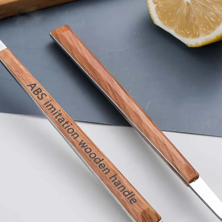 Stainless steel dinnerware sets steak knife/fork/spoon with wooden handle tableware cutlury set kichen accessories