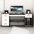 Modern Wood Office Desks Simplicity Study Cmputer Table Gaming Desk Bedroom Home Office Desks Table Computer Work Furniture