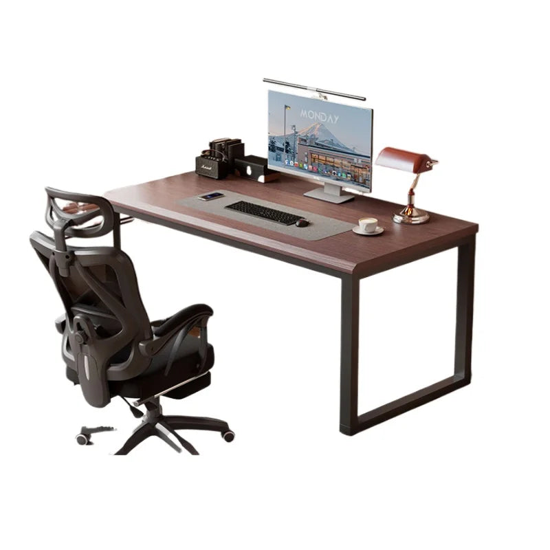 Minimalist Bedroom Office Desk Two Person Standing Design Unique Office Desk Computer Gaming Escritorio Esquinero Furnitures