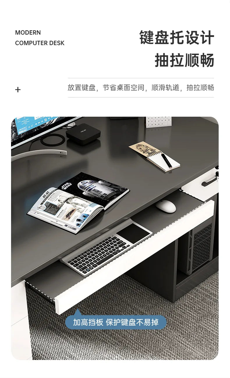 Modern Wood Office Desks Simplicity Study Cmputer Table Gaming Desk Bedroom Home Office Desks Table Computer Work Furniture