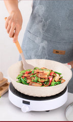 12pcs, Silicone Utensil Set, Khaki Kitchen Utensil Set With Wooden Handle, Safety Cooking Utensils Set, Non-Stick Kitchen Tools