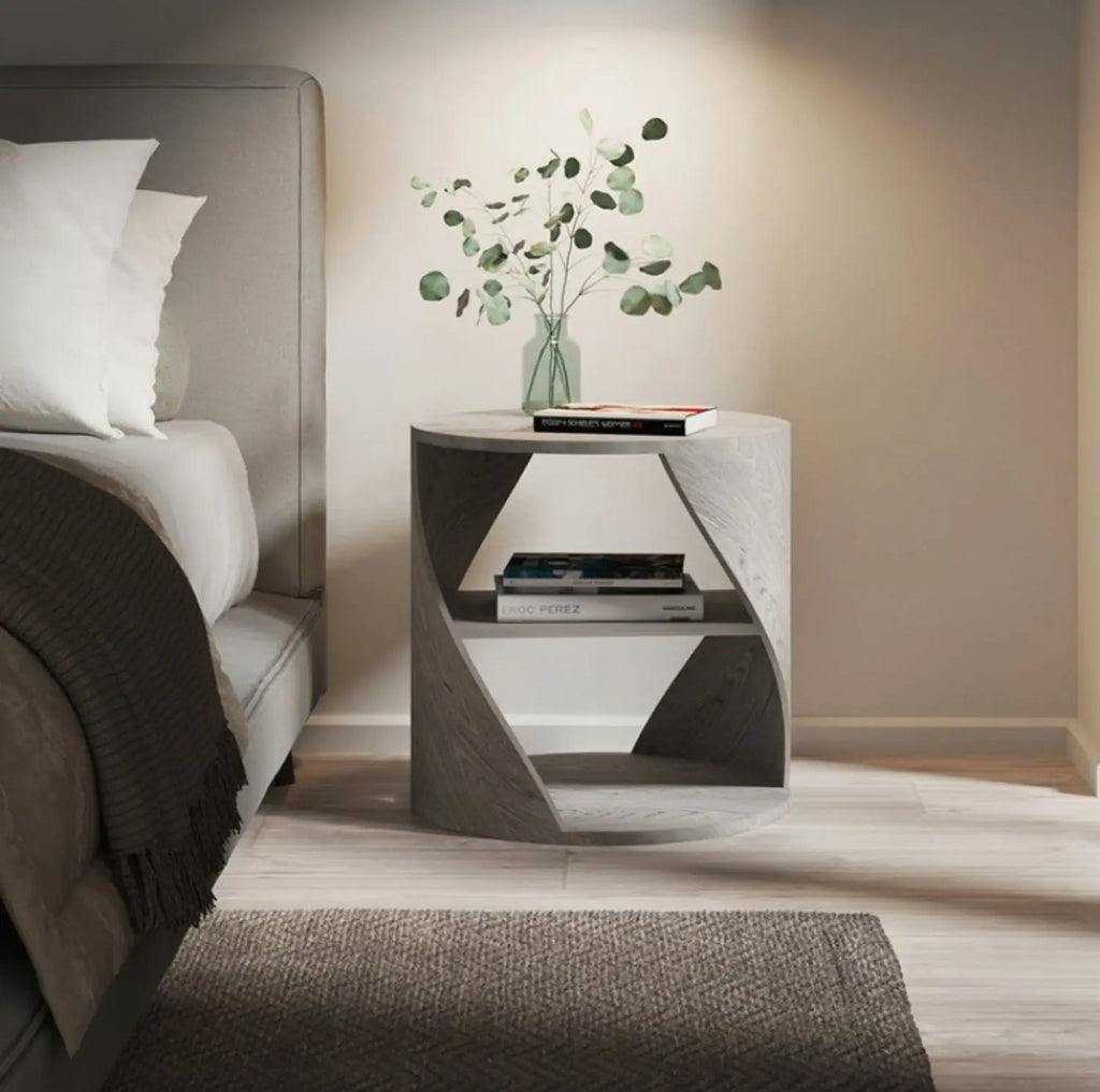 Modern Aesthetic Night Table Trendy Minimalist Furniture Storage Bedside Table Space Saving Luxury Criado Mudo Bedroom Furniture