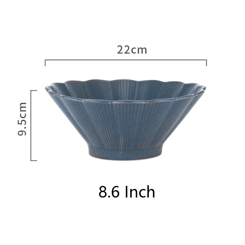 Ceramic Dinner Plate Tableware Coffee Mug Cup Steak Plate Salad Soup Noodles Bowl Chrysanthemum Dinnerware