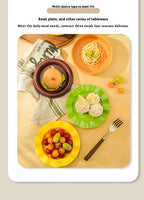 Stackable Burger Plate Bowl Set Modern Hamburger Ceramic Dinnerware Set Tableware For Housewarming Home Wedding Restaurant Party