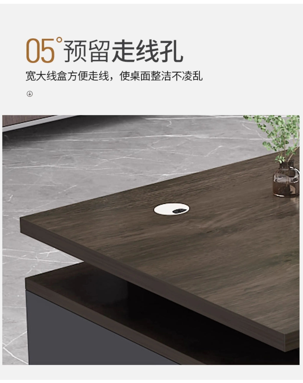Bedroom Modern Office Desk Design Storage Luxury Fashionable Office Desk Classic Working Biurko Do Komputera Home Accessories