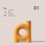 INS Ceramic Art Vase, Modern Simple Home Living Room Flower Arrangement, Advanced Sense Decorative Device, New