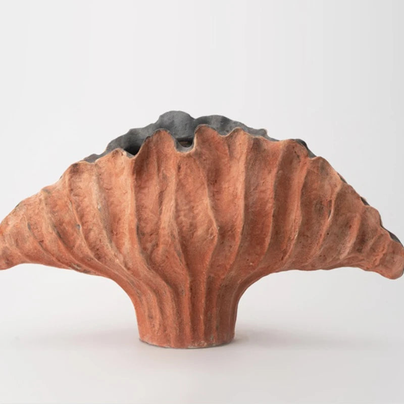 Ceramic Flower Vase Pottery Decorative Vases Modern Vase Plants and Decoration Ornaments Aesthetic Living Room Decor Accessories