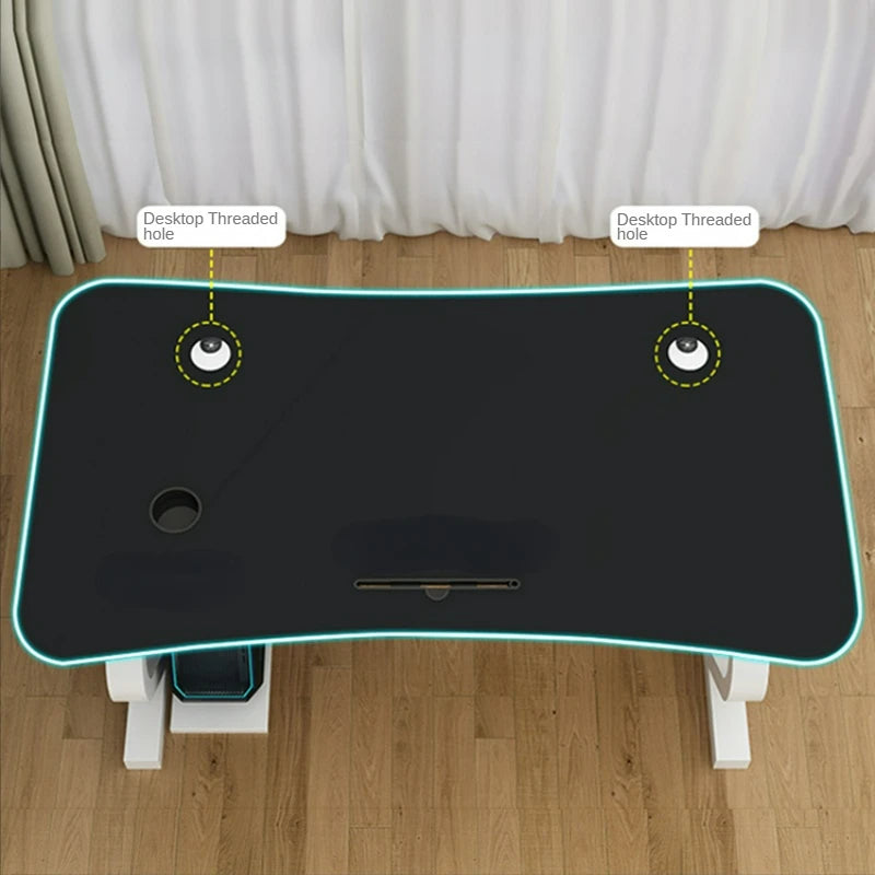 Office Work Desk desktop Computer Gamer Desk Bedroom Room Desks Simple Modern Bedroom Students Learn to Write and Store Desk