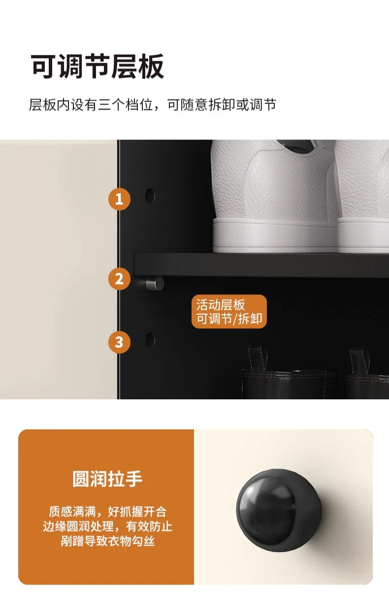 Keys Display Cabinet Cream Standing Office Buffet Cabinets Luxury Organization Mueble Recibidor De Entrada Home Furniture