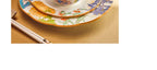 Fine China Kitchen Dinner Set Guests Gift Women Party Plates Dinnerware Sets Ceramic Breakfast Juego De Vajilla Completa Dishes