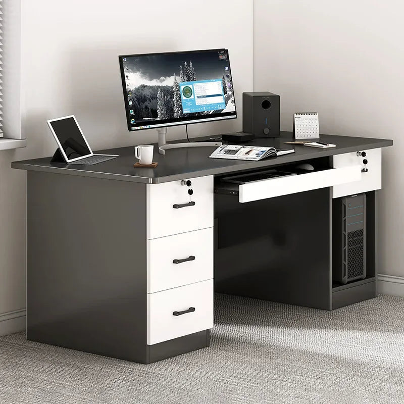 Modern Wood Office Desks Simplicity Study Cmputer Table Gaming Desk Bedroom Home Office Desks Table Computer Work Furniture