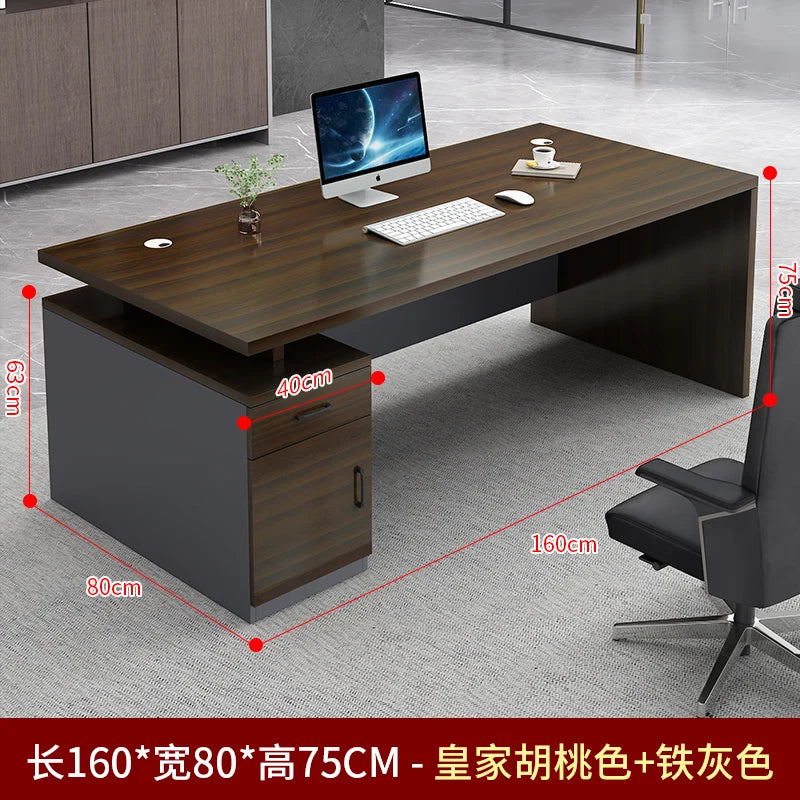 Bedroom Modern Office Desk Design Storage Luxury Fashionable Office Desk Classic Working Biurko Do Komputera Home Accessories