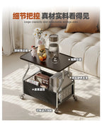 Modern Mobile Side Table Beauty Trendy Exquisite Glamour Coffee Table Luxury Elegant Mesa De Centro Sala Living Room Furniture