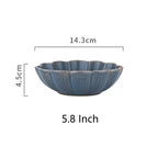 Ceramic Dinner Plate Tableware Coffee Mug Cup Steak Plate Salad Soup Noodles Bowl Chrysanthemum Dinnerware