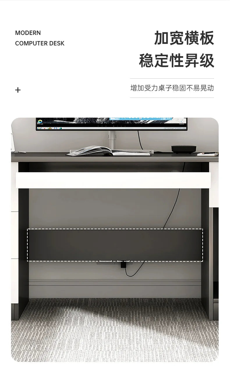 Modern Wood Office Desks Simplicity Study Cmputer Table Gaming Desk Bedroom Home Office Desks Table Computer Work Furniture