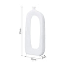 Classic Ceramic Vase Home Decor Art Crafts Decoration Contracted Porcelain Flower Pot Creative Desktop Figurines