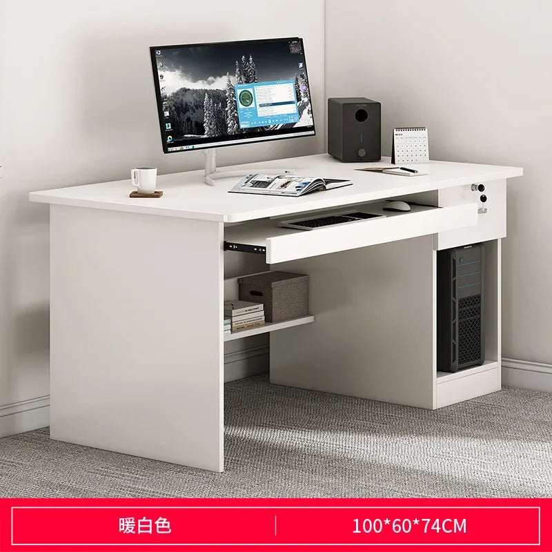 Modern Wood Office Desks Simplicity Study Cmputer Table Gaming Desk Bedroom Home Office Desks Table Computer Work Furniture