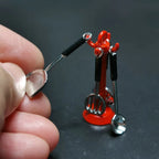 Kettle 1:12 Mini Kitchen Utensils Sets Cookware Alloy Doll Kitchen Set Mini 1:12 Scale Mini Kitchen Cooking Kit Mini Play House