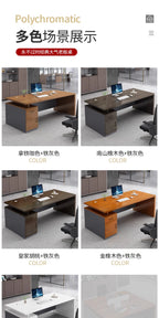Bedroom Modern Office Desk Design Storage Luxury Fashionable Office Desk Classic Working Biurko Do Komputera Home Accessories