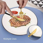 Stainless Steel Cutlery Set With Storage Box 4 Counts Portable Tableware Set For Home Kitchen Dining Room Household Tableware