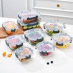 10/12pc food storage container with lid, fresh-keeping box suitable for meal preparation, lunch, and outdoor picnics
