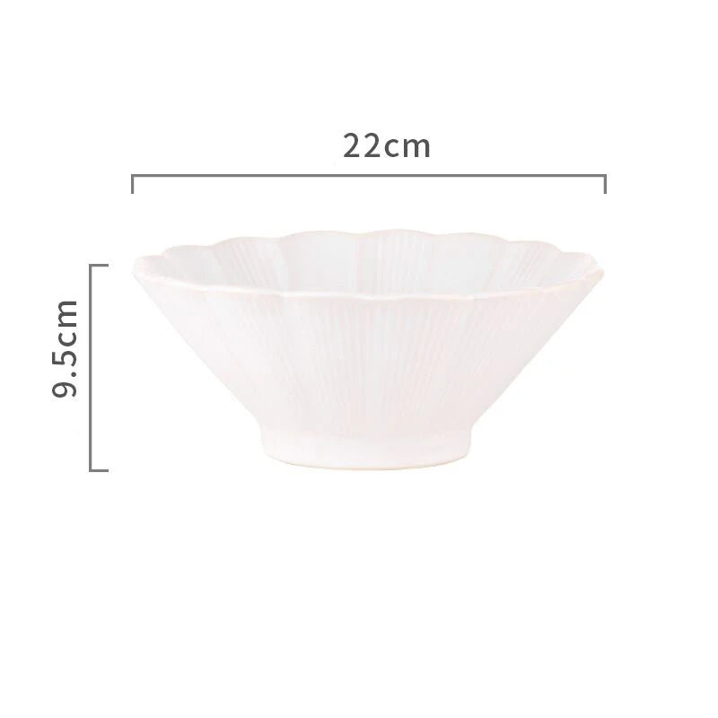 Ceramic Dinner Plate Tableware Coffee Mug Cup Steak Plate Salad Soup Noodles Bowl Chrysanthemum Dinnerware