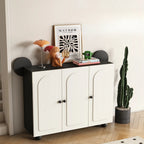 Keys Display Cabinet Cream Standing Office Buffet Cabinets Luxury Organization Mueble Recibidor De Entrada Home Furniture